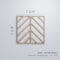 Ekena Millwork Extra Small Genoa Decorative Fretwork Wood Wall Panels, Cherry, 7 3/8"W x 7 3/8"H x 3/8"T WALW08X08X0375GNACH - alternate 3